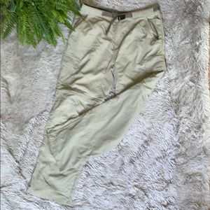Alpine Design convertible hiking pants into shorts